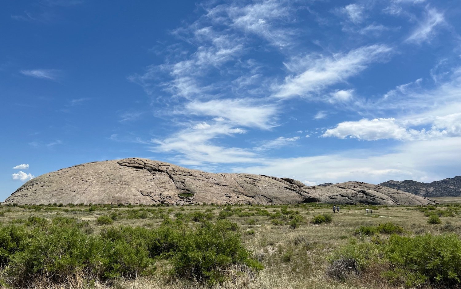 Independence Rock, Mormon Pioneer National Historic Trail/Barbara Jensen