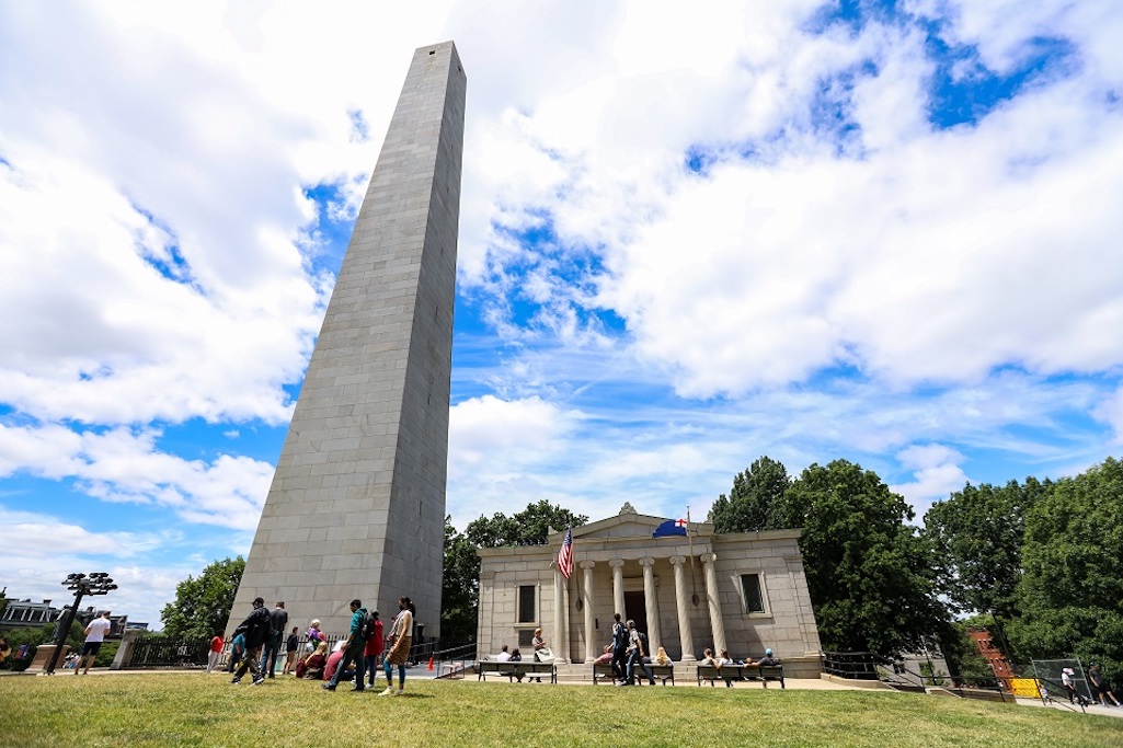 Bunker Hill Monument Restoration Progresses   Boha Bunker Hill Monument And Lodgenps File 1025 