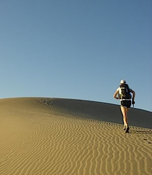 Running Death Valley's dunes