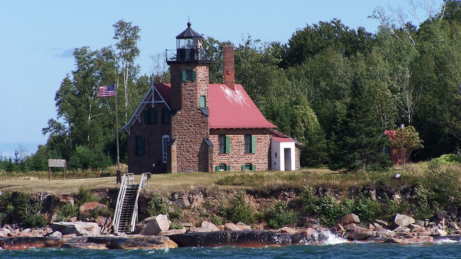 Sand Island Light at Apostle Islands National Lakeshore just might be the most picturesque lighthouse in the National Park System/NPS file