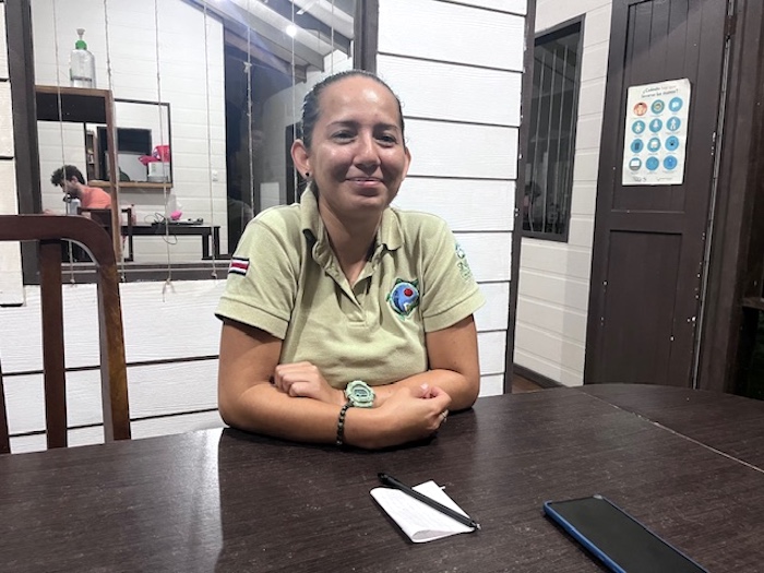 Barbilla National Park Administrator Diana Cordero Chacón makes do as best she can with limited staff/Rita Beamish Barbilla National Park Administrator Diana Cordero Chacón makes do as best she can with limited staff/Rita Beamish
