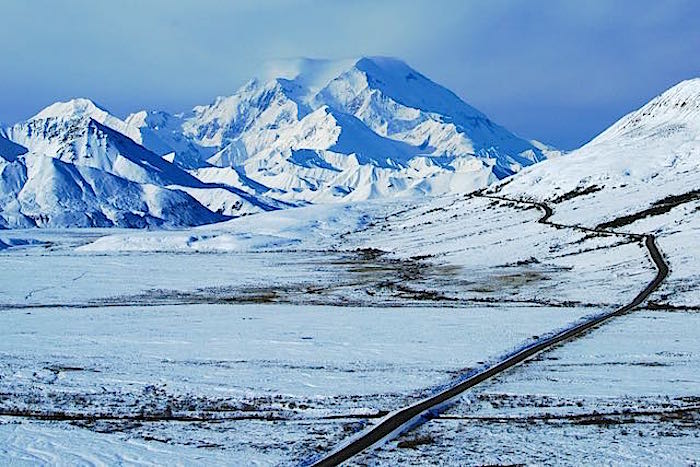 Fall snowstorm in Denali, Jean Bjerke Fall snowstorm in Denali, Jean Bjerke