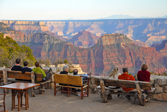 View from Grand Canyon Lodge, North Rim/NPS