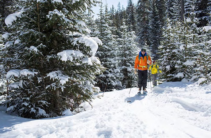 Snowshoeing in Rocky Mountain National Park/Joe Pyle