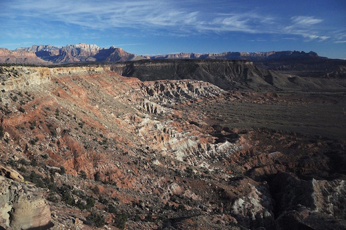 Proposed lease area in Dry Creek proposed wilderness. Photo copyright Luke Henry/SUWA.