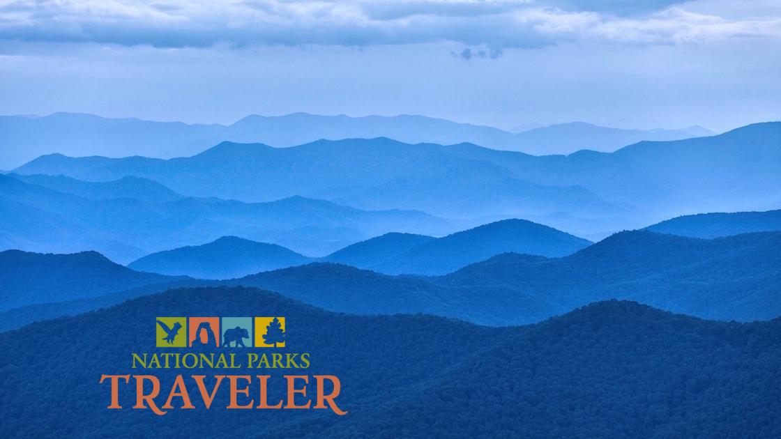 NPS Photo of the Blue Ridge Parkway at sunset, by David Smart