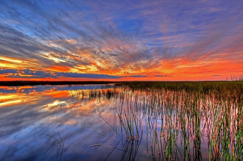 Spectacular Everglades National Park sunset/NPS