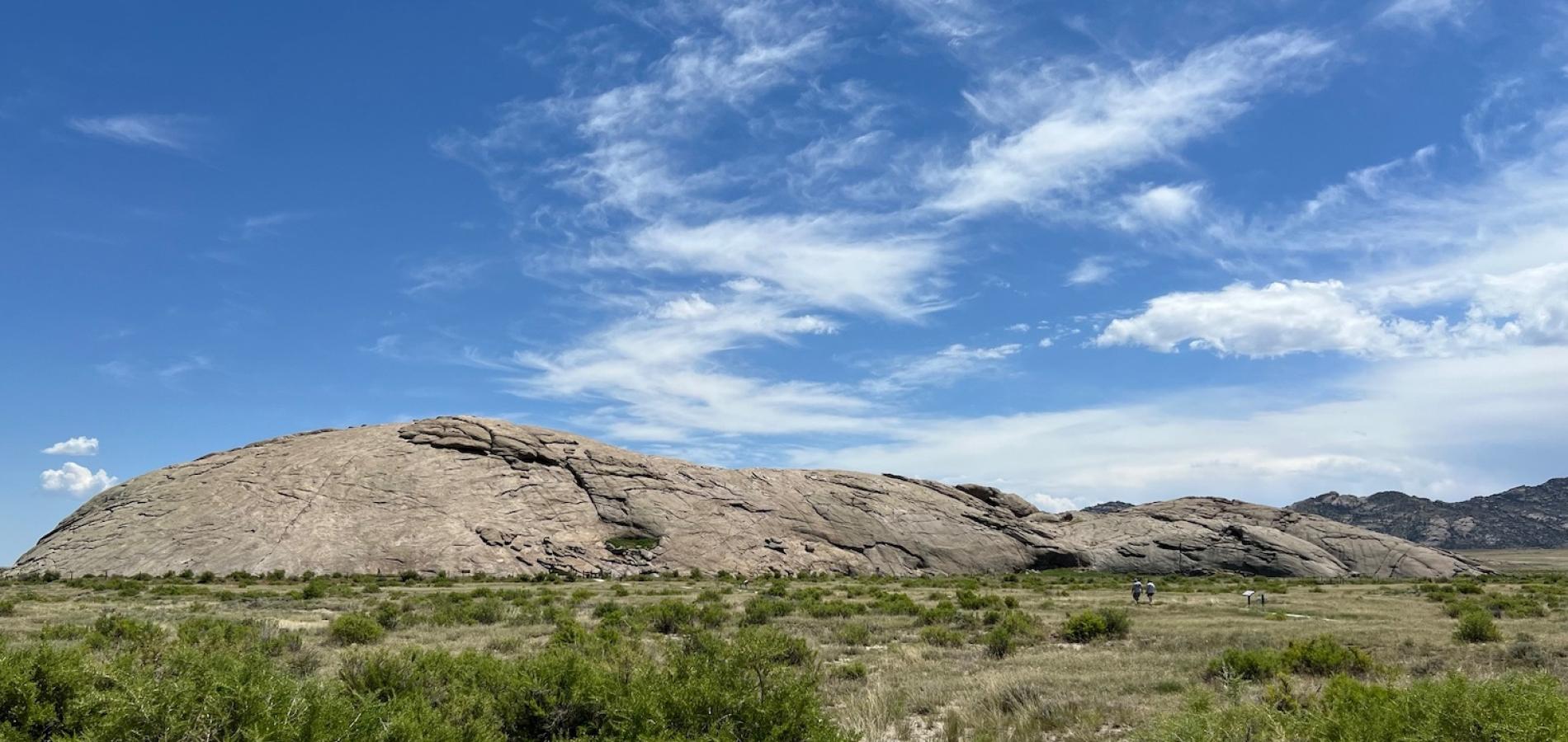 Independence Rock, Mormon Pioneer National Historic Trail/Barbara Jensen