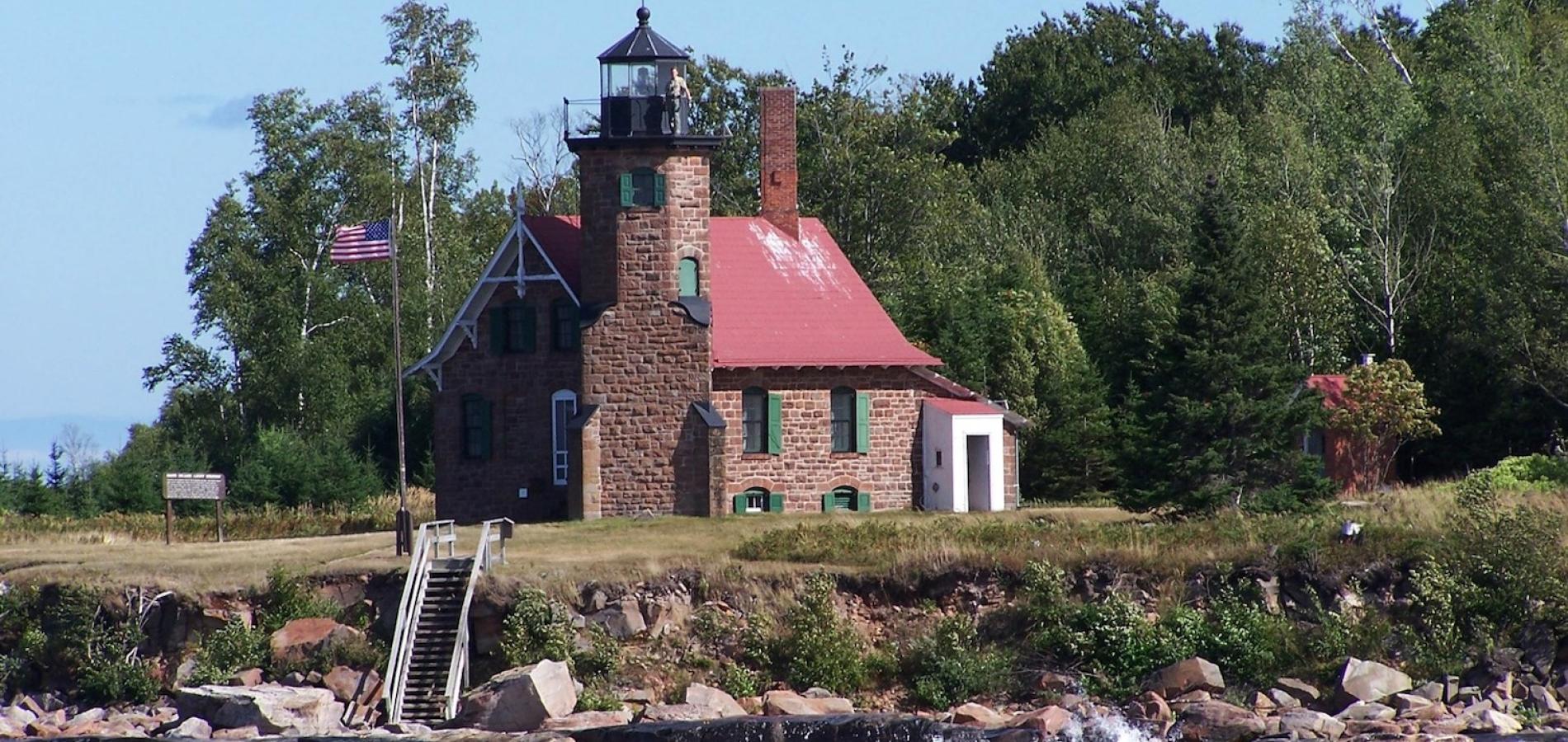 Sand Island Light at Apostle Islands National Lakeshore just might be the most picturesque lighthouse in the National Park System/NPS file