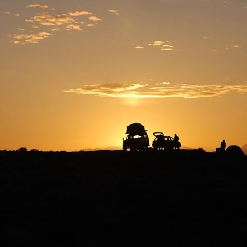 Horseshoe Canyon sunrise, Canyonlands NP, copyright Kurt Repanshek