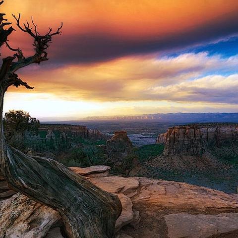 Sentinel Over Colorado National Monument, copyright Marco Crupi