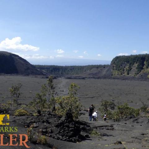 Hiking the Kīlauea Iki Trail at Hawai'i Volcanoes National Park