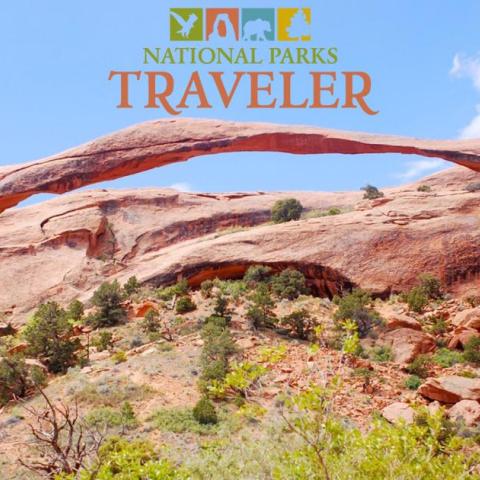 Landscape Arch in Arches National Park, Utah