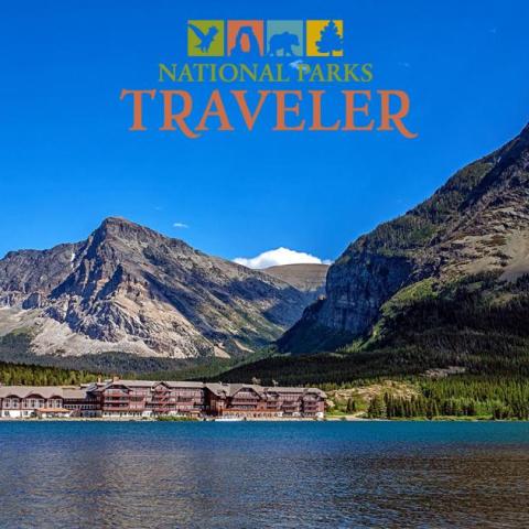 A View Of The Many Glacier Hotel Across Swiftcurrent Lake. Rebecca Latson Photo.