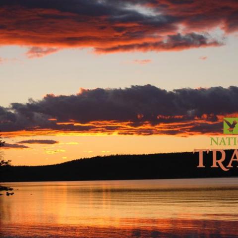 Sunset at the Flat Mountain Arm of Yellowstone Lake. Photo by Kurt Repanshek.