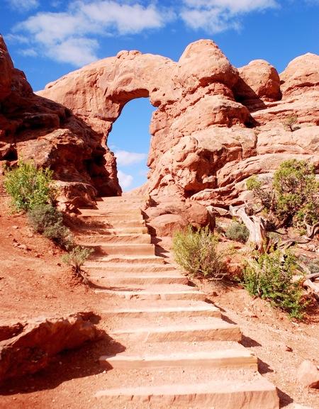 Turret Arch, Arches National Park, copyright Kurt Repanshek