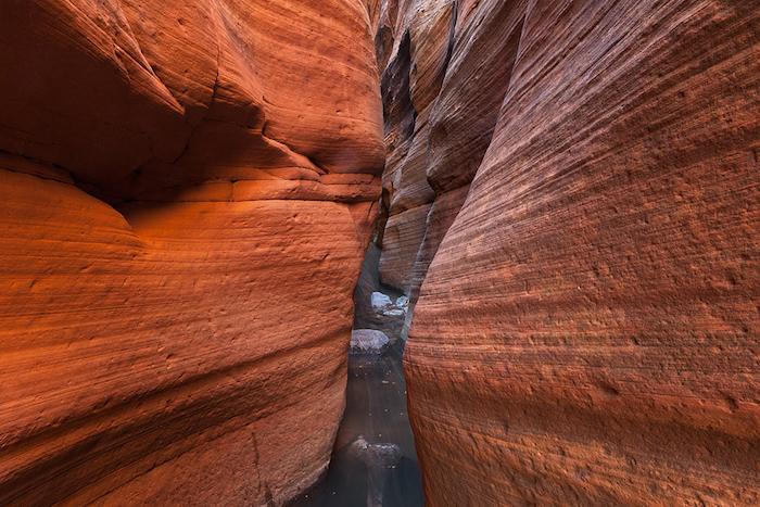 zion water slot canyon