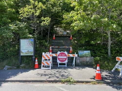 Trail closure/NPS