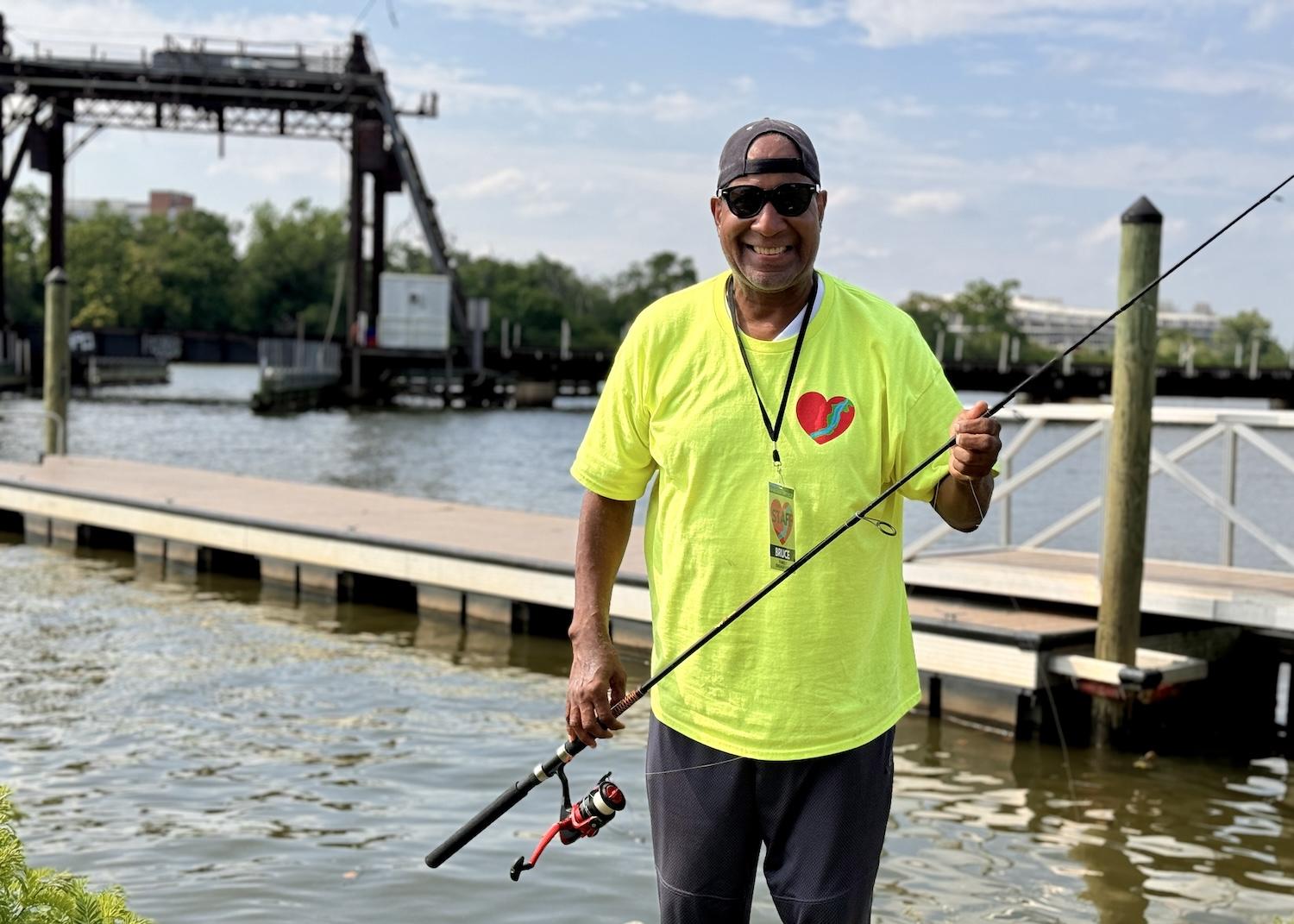 Bruce Holmes has been using Anacostia Park his whole life and now, through the Friends of Anacostia Park, teaches community and Junior Ranger Angler programs.