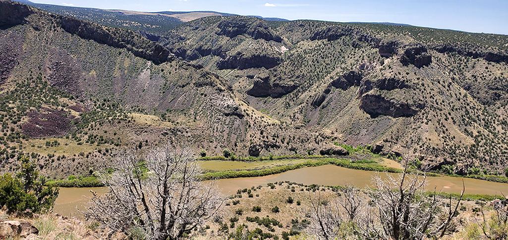 A view of the Rio Grande from the Burro Trail/NPS