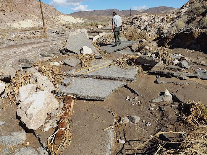 October 15 Storm Damage At Death Valley National Park/NPS