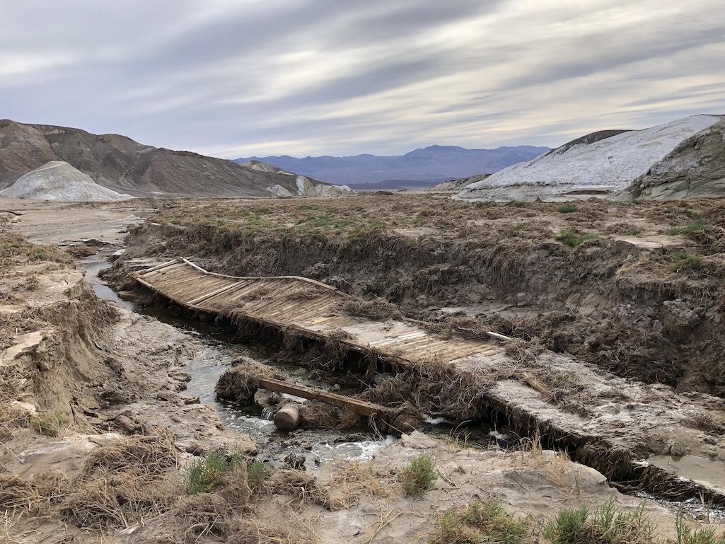 The Salt Creek Board, destroyed by a flash flood two years ago, will be rebuilt/NPS