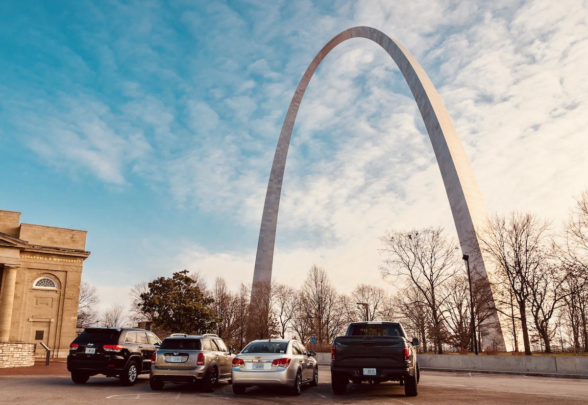 Gateway Arch Silver Plate Replica Keychain | Jefferson National Parks  Association