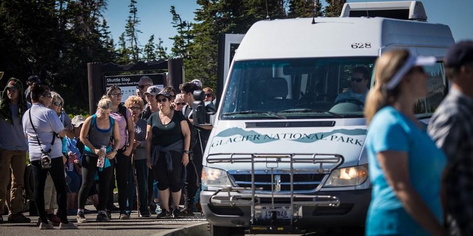 Glacier National Park has found an operator for its shuttle system/NPS file