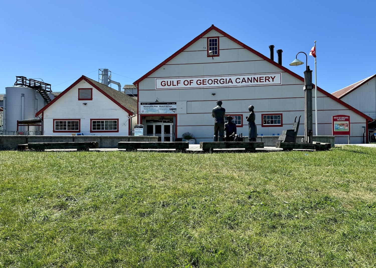 The Gulf of Georgia Cannery was built in 1894 and over the years, other buildings were added to the complex.