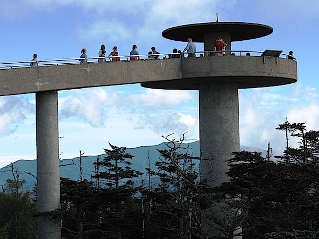 Clingmans Dome at Great Smoky Mountains National Park has been renamed for a Cherokee word meaning "mulberry place."/NPS file