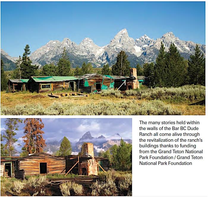 The historic Bar BC Dude Ranch in Grand Teton National Park/GTNPF