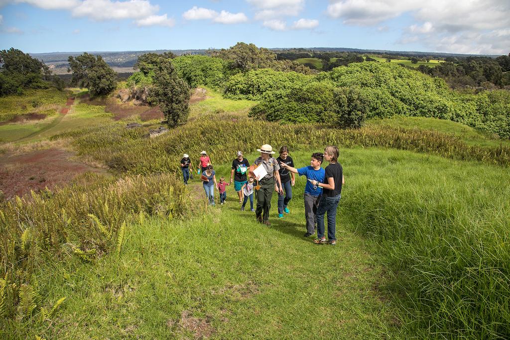 Join a ranger for a hike through Hawai'i Volcanoes National Park's Kahuku Unit/NPS