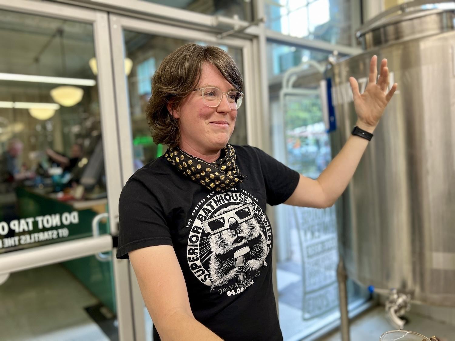 Rose Schweikhart is the founder/owner of the Superior Bathhouse Brewery, the only brewery in an American national park.