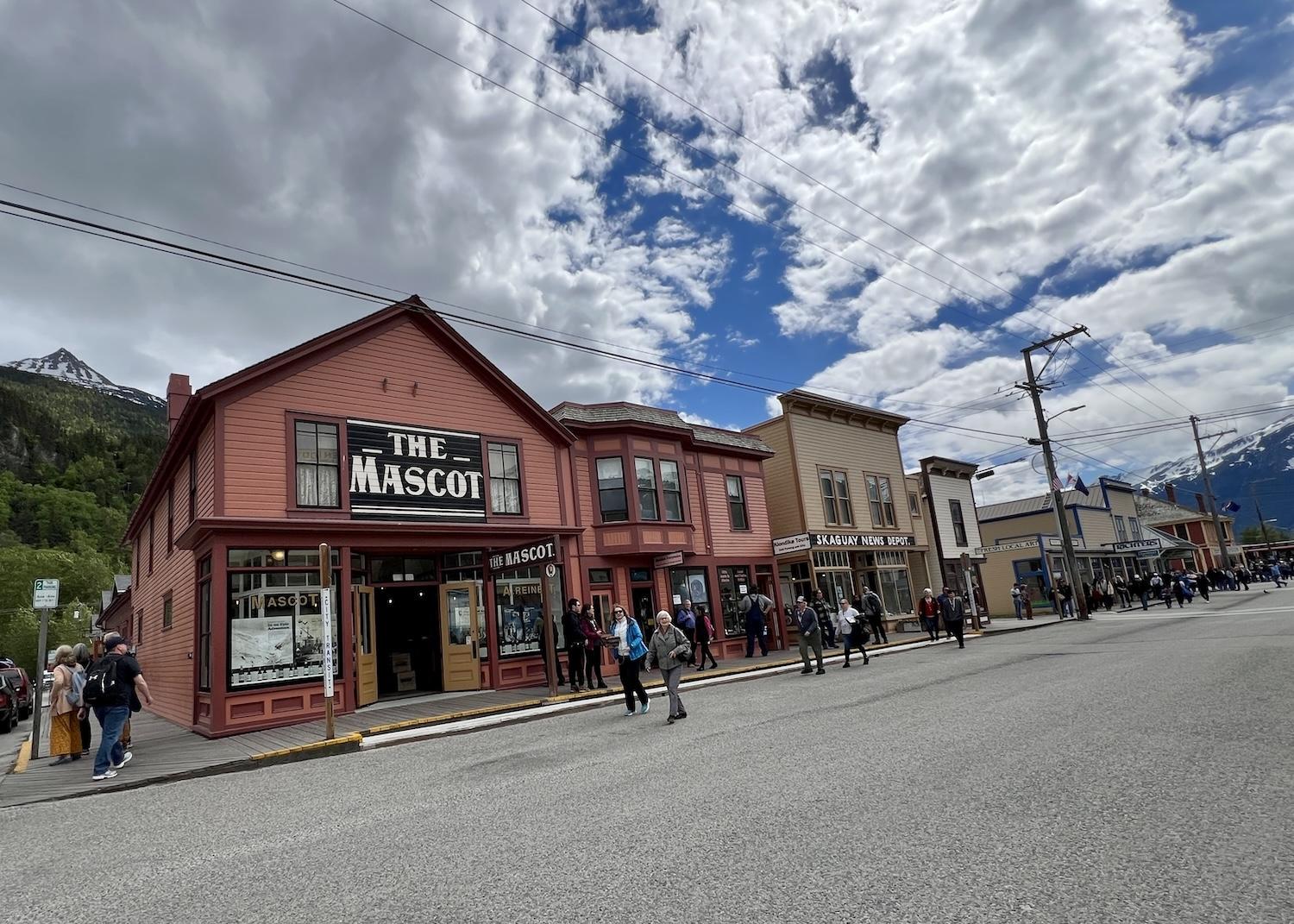 On Skagway's main drag, the NPS has restored the Mascot Saloon and turned it into a museum.