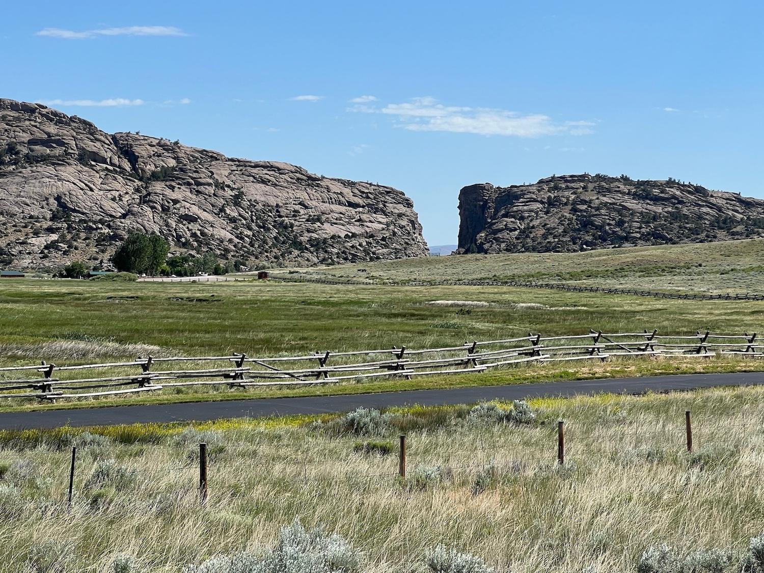 Devils Gate in Wyoming along the Mormon Pioneer National Historic Trail/Barbara Jensen