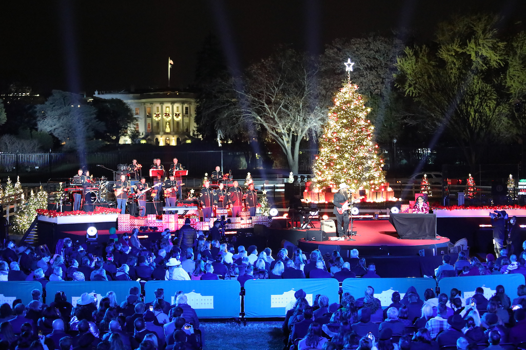 National Christmas Tree Lighting Ceremony, 2021. NPS / Nathan King