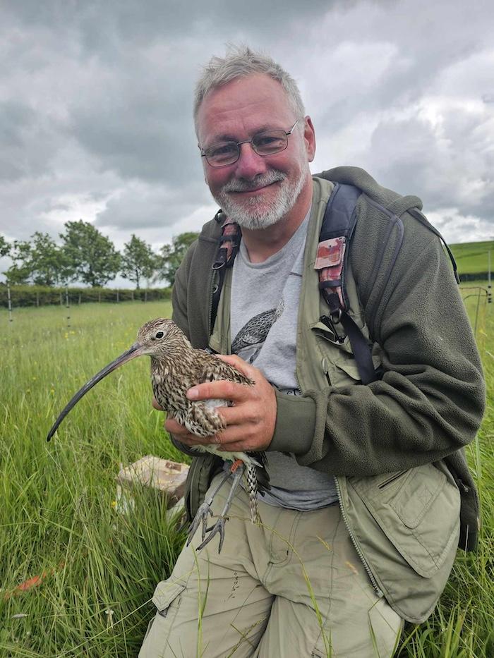 Ian Cole is working on preserve curlews, the icon of Northumberland National Park/