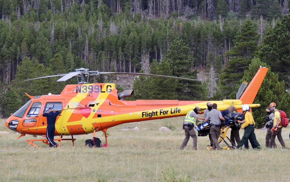 A Missouri man shot himself in his leg when he set down his backpack, which was carrying a handgun, on a rock/Courtesy Roger Wolfe via NPS