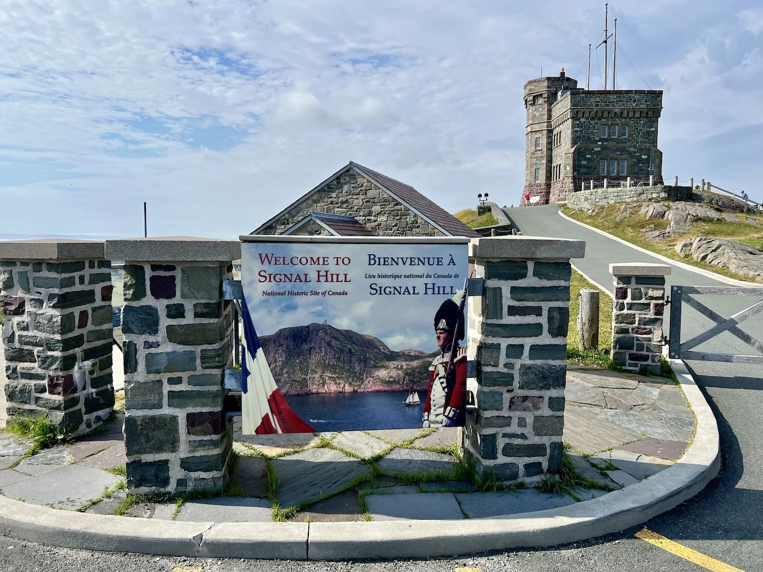 Cabot Tower, named for explorer John Cabot, is the crown jewel of Signal Hill.