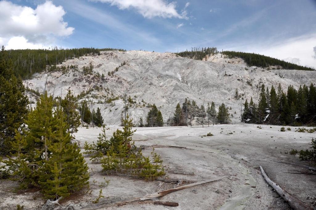 Roaring Mountain, Yellowstone National Park/USGS, Michael Poland