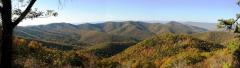 Alan Pitt photo of Shenandoah National Park from Skyline Drive.